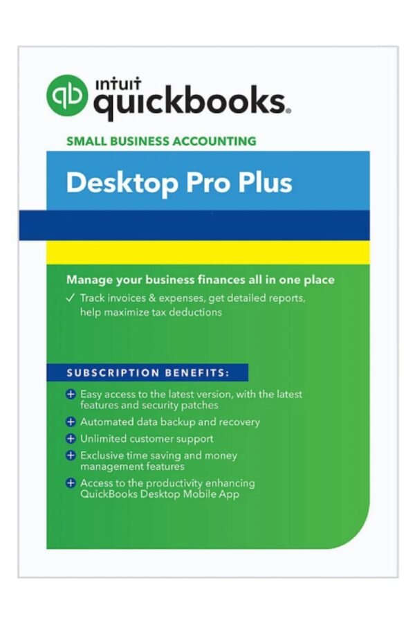 QuickBooks Desktop Pro Plus 2024 Lifetime Subscription – USA Version